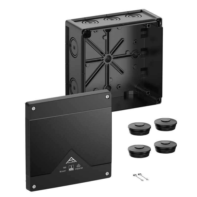 Forgreningsboks - Abox Pro 160-L/sw