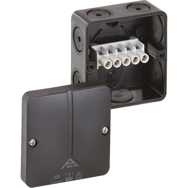 Forgreningsboks - Abox-i 025-2,5²/sw
