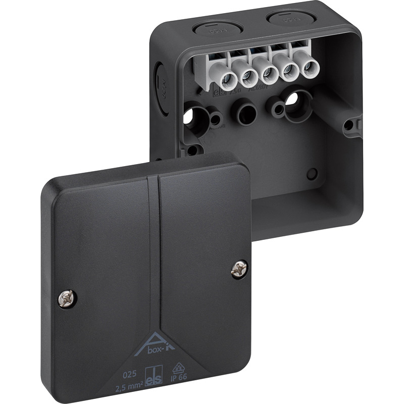 Forgreningsboks - Abox-i m 025-2,5²/sw
