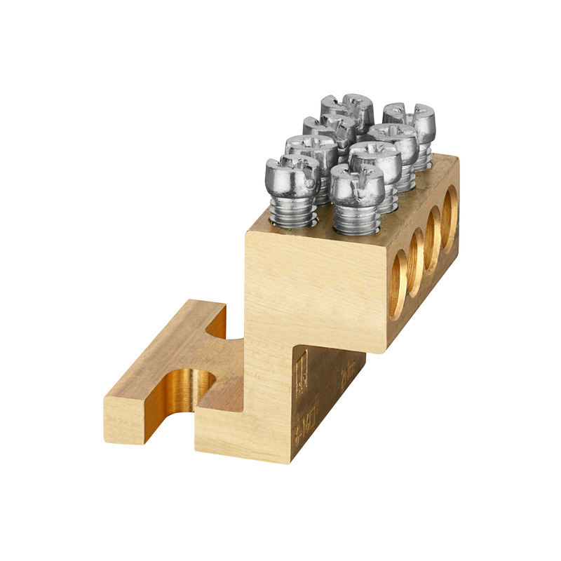 Bøssingklemme 1-polet, 4x16 mm² - PVK 416
