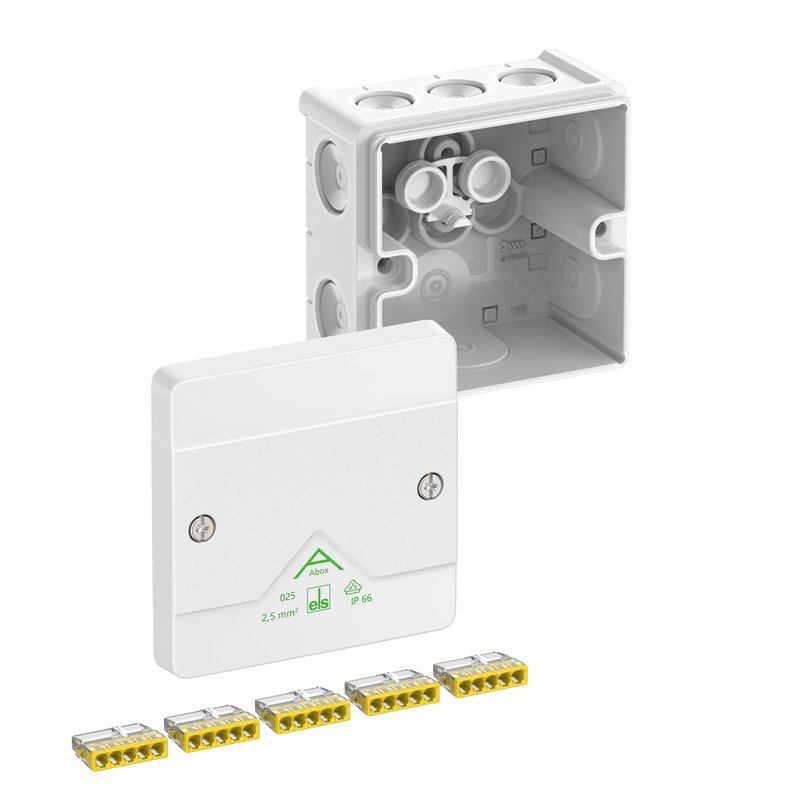 Forgreningsboks - Abox 025-2,5²/w