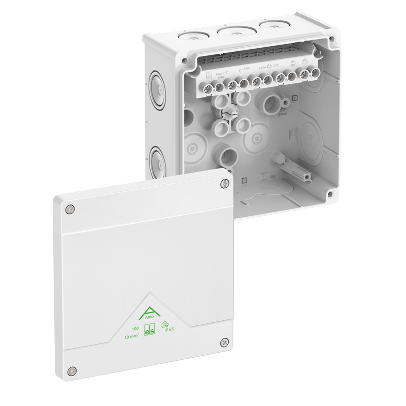 Forgreningsboks - Abox 100-10²/w